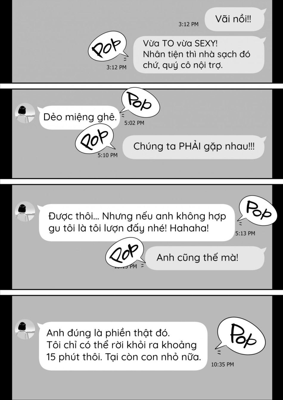 Lướt Tinder, Tôi Chịch Luôn Vợ Người Ta. Chương 0 page 11 - Giả Dược