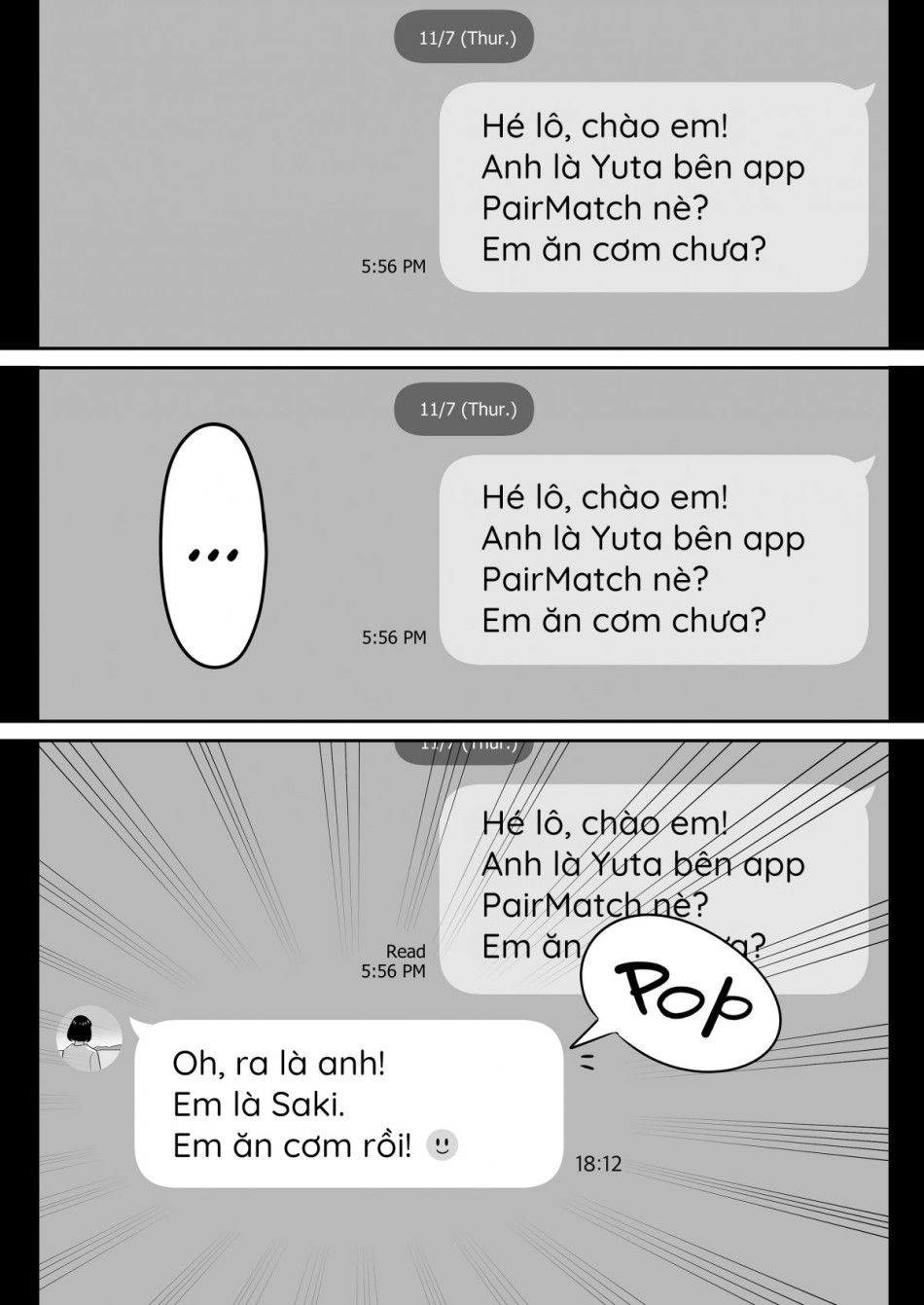 Lướt Tinder, Tôi Chịch Luôn Vợ Người Ta. Chương 0 page 4 - Giả Dược
