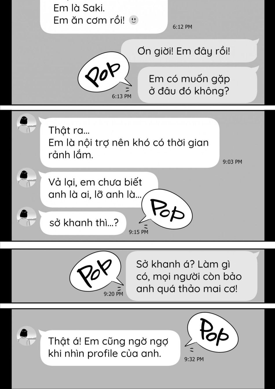 Lướt Tinder, Tôi Chịch Luôn Vợ Người Ta. Chương 0 page 5 - Giả Dược