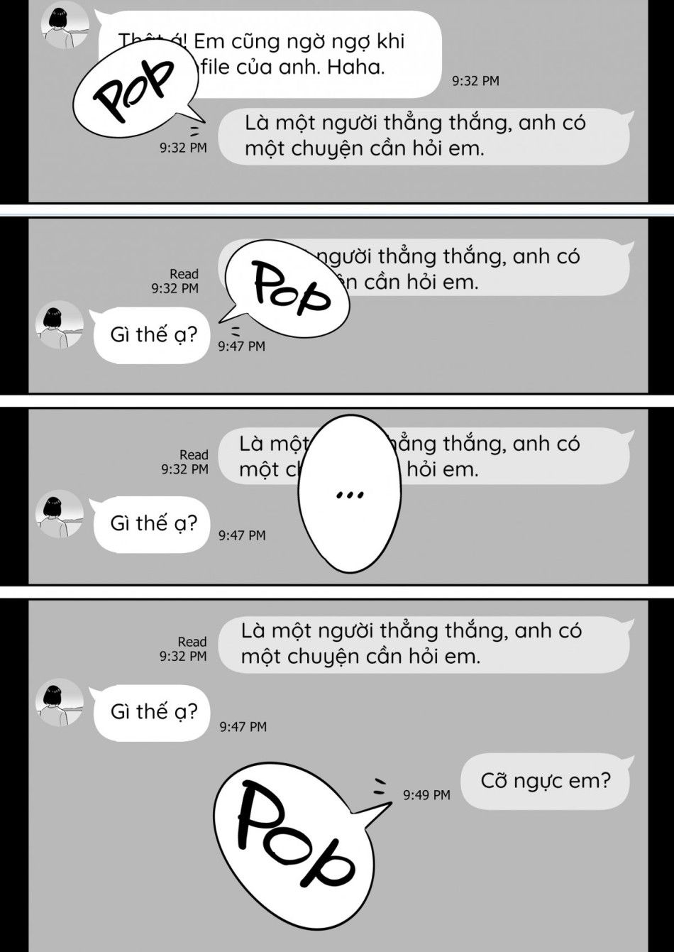 Lướt Tinder, Tôi Chịch Luôn Vợ Người Ta. Chương 0 page 6 - Giả Dược