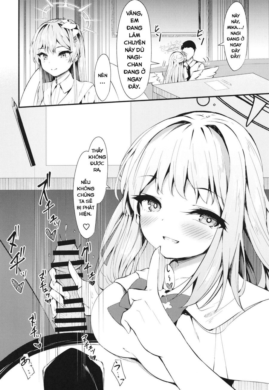 Lưu Trữ Hoàng Tử Xanh Của Tôi Oneshot page 8 - Giả Dược