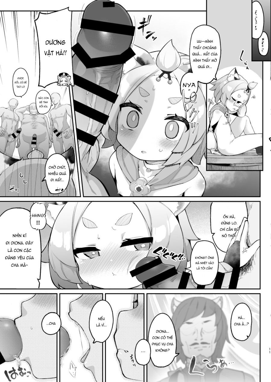 Ly Cocktail Bí Mật Của Diona Oneshot page 11 - Giả Dược