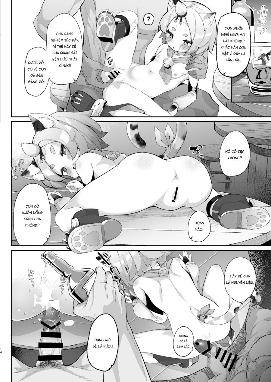 Ly Cocktail Bí Mật Của Diona Oneshot page 14 - Giả Dược
