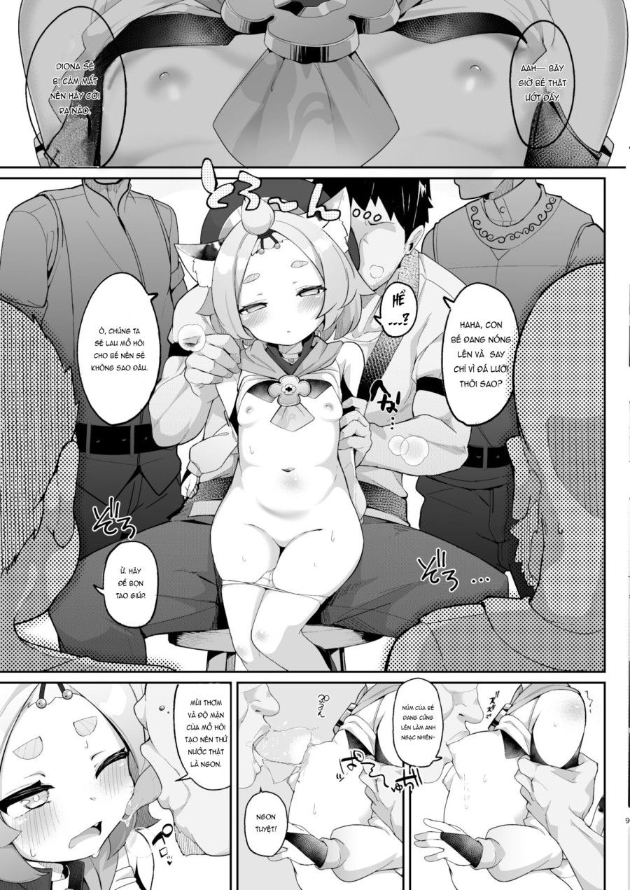 Ly Cocktail Bí Mật Của Diona Oneshot page 9 - Giả Dược