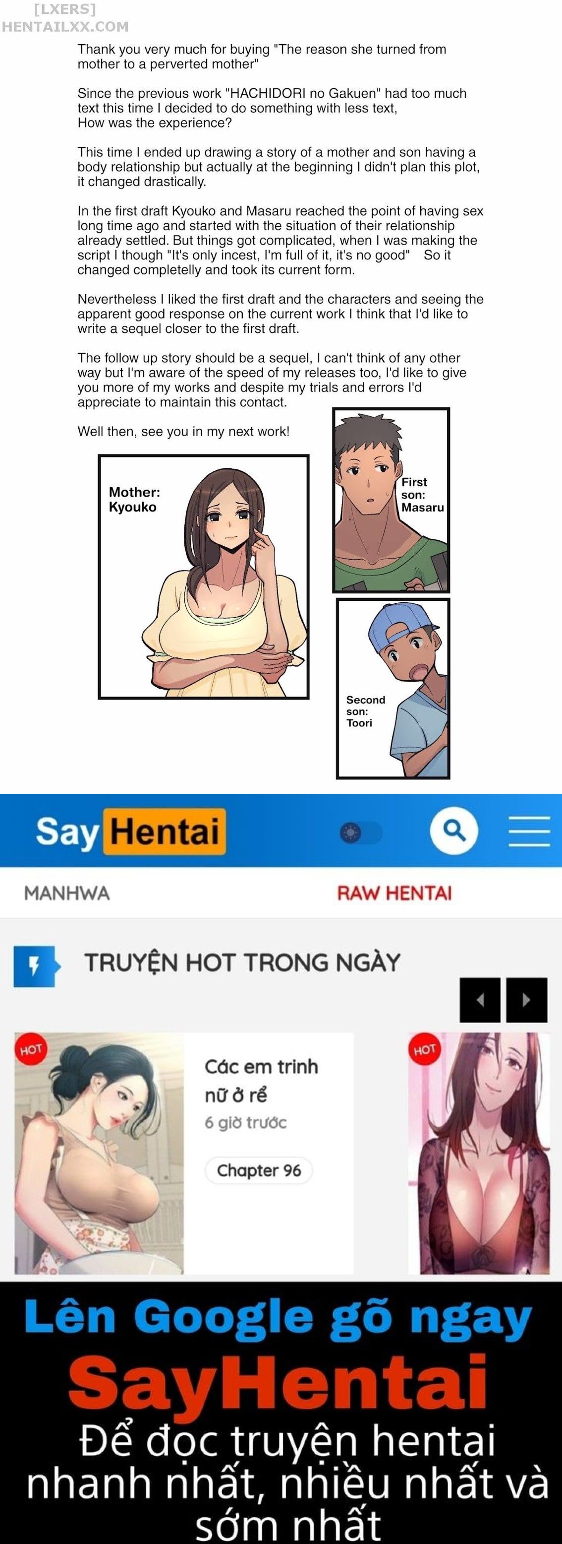 đọc truyện Lý Do Cô Ấy Biến Thành Người Mẹ Dâm Đãng Oneshot ảnh 51 tại Thiên Thai Truyện