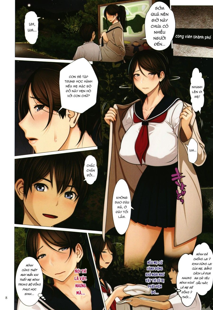 Lý Do Mẹ Tôi Mặc Đồ Thủy Thủ Oneshot page 4 - Giả Dược