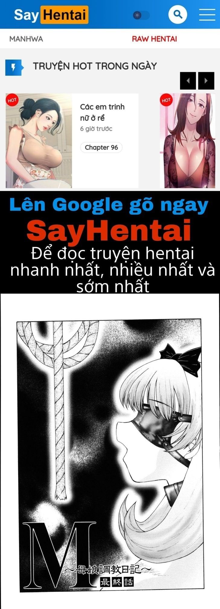 đọc truyện M Haha Musume Choukyou Nikki Chương 9 ảnh 1 tại Thiên Thai Truyện
