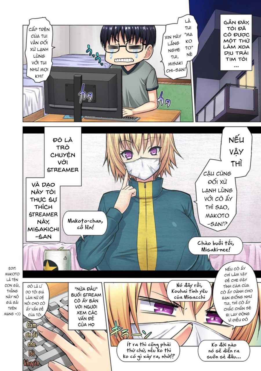 M-jo Joushi To No Sex O Sekai Ni Haishinchuu? Icchau Tokoro Ga Haishin Sarechau~! Chương 1 page 8 - Giả Dược