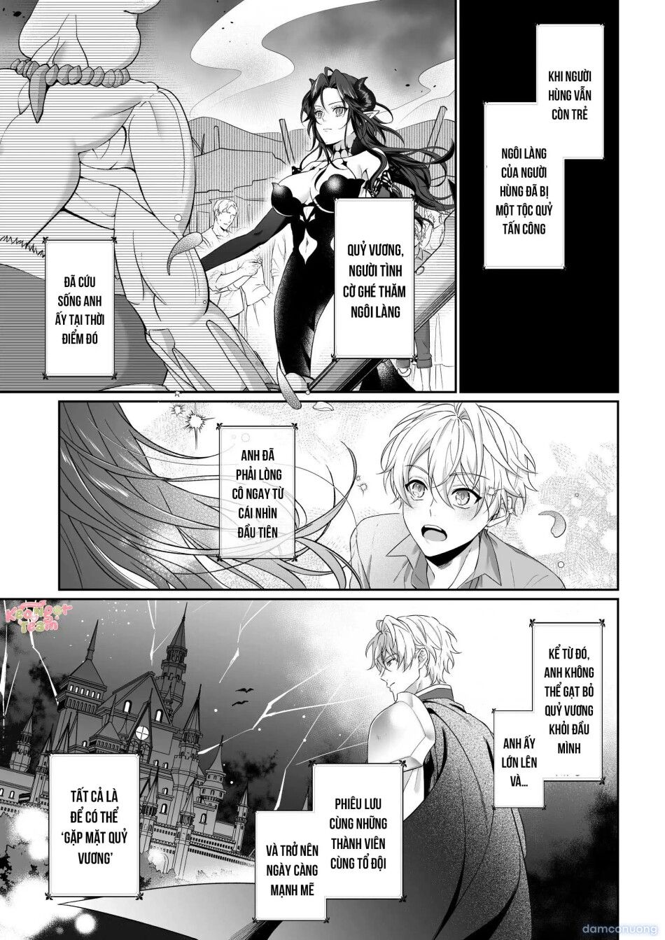 đọc truyện Ma Vương Ngây Thơ Vô Tri Bị Dũng Sĩ Cuồng Tình Bắt Giữ Chương 2 ảnh 24 tại Thiên Thai Truyện