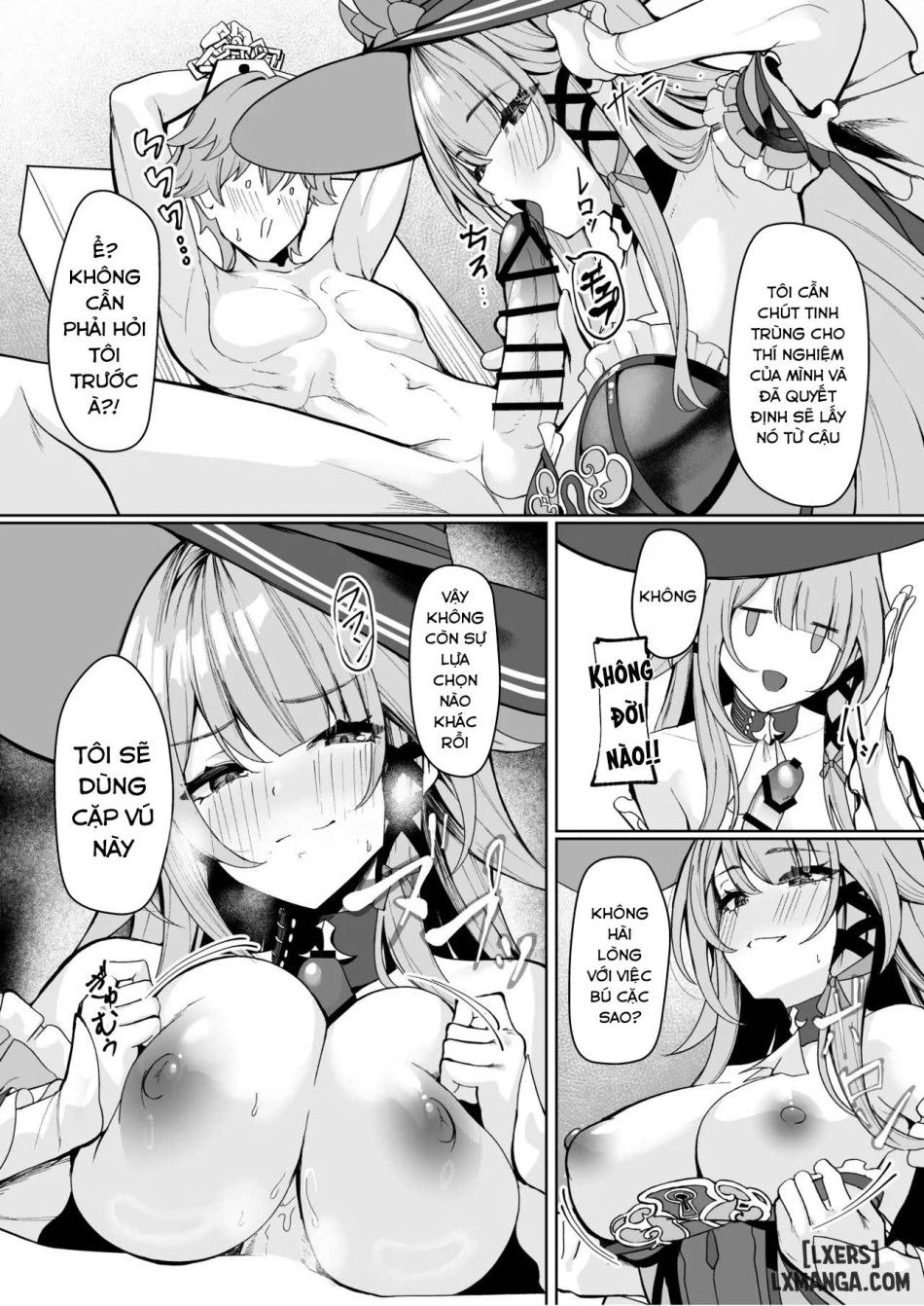 Madam Herta Có Vẻ Như Muốn Tinh Trùng Của Caelus... Oneshot page 3 - Giả Dược