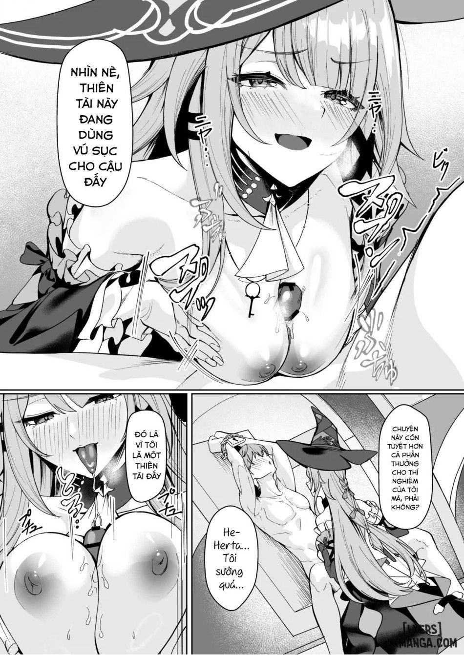 Madam Herta Có Vẻ Như Muốn Tinh Trùng Của Caelus... Oneshot page 4 - Giả Dược