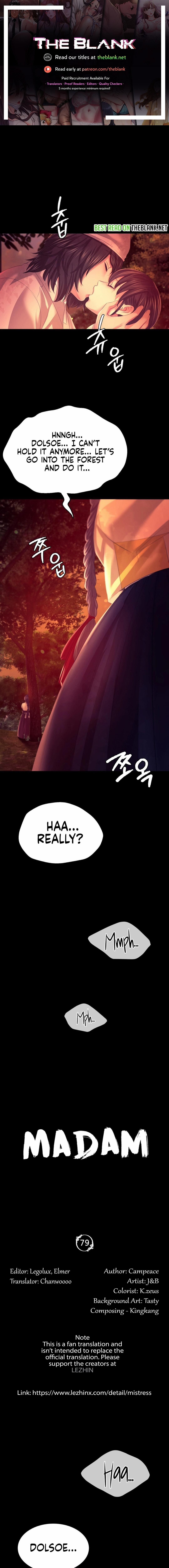 đọc truyện Madam Manhwa Chương 79 ảnh 2 tại Thiên Thai Truyện