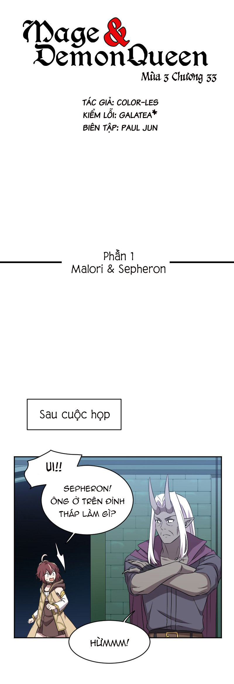 đọc truyện Mage & Demon Queen Chương 144 ảnh 4 tại Thiên Thai Truyện