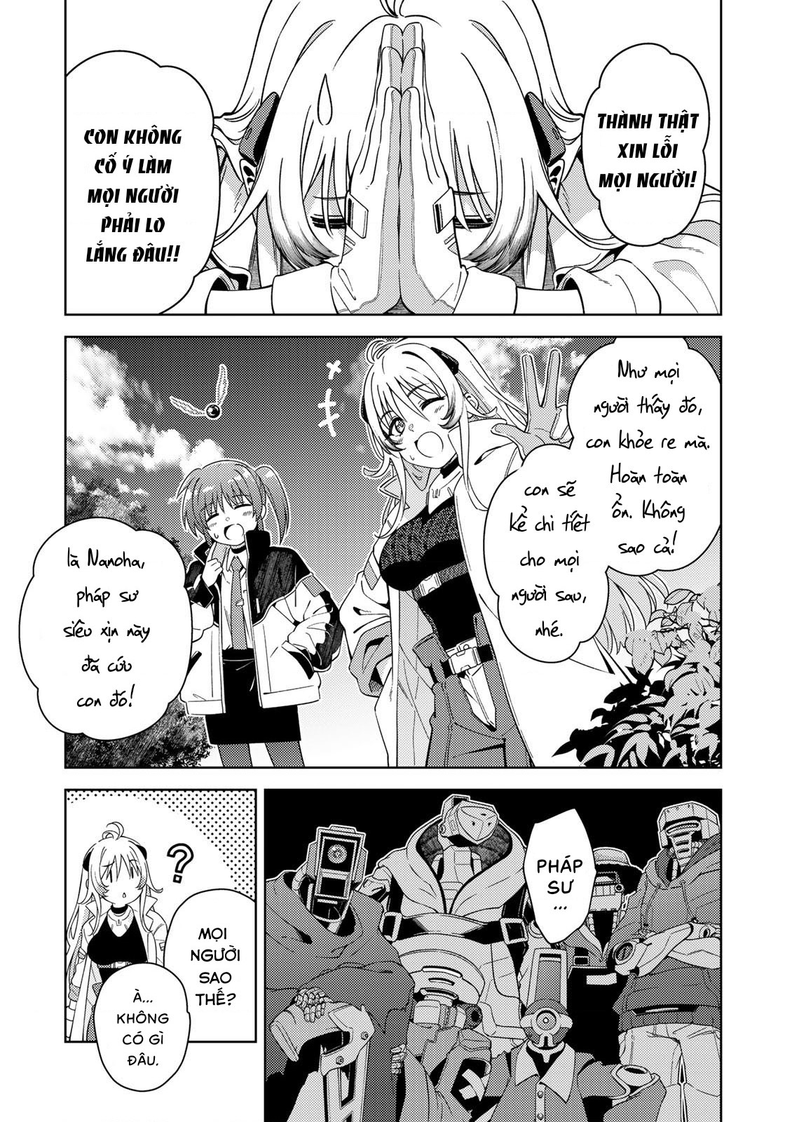 đọc truyện Mahou Shoujo Lyrical Nanoha Exceeds Chương 3.1 ảnh 4 tại Thiên Thai Truyện