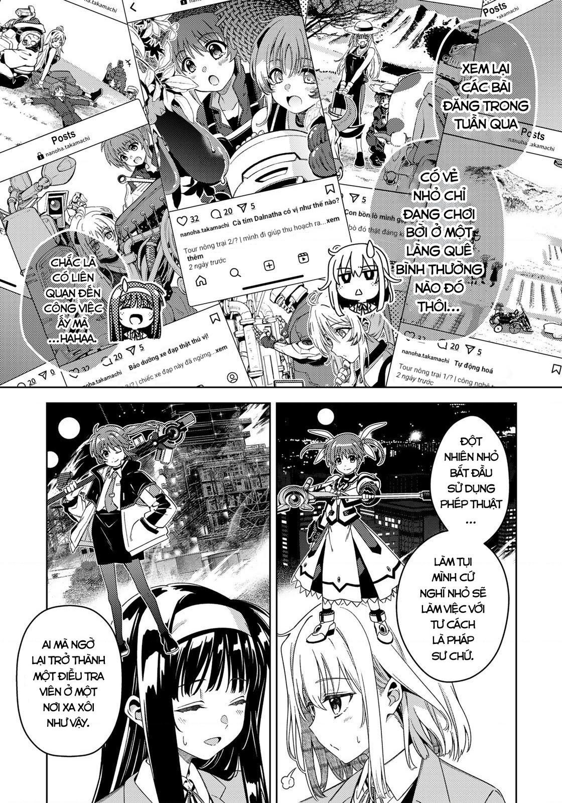 đọc truyện Mahou Shoujo Lyrical Nanoha Exceeds Chương 3.1 ảnh 8 tại Thiên Thai Truyện