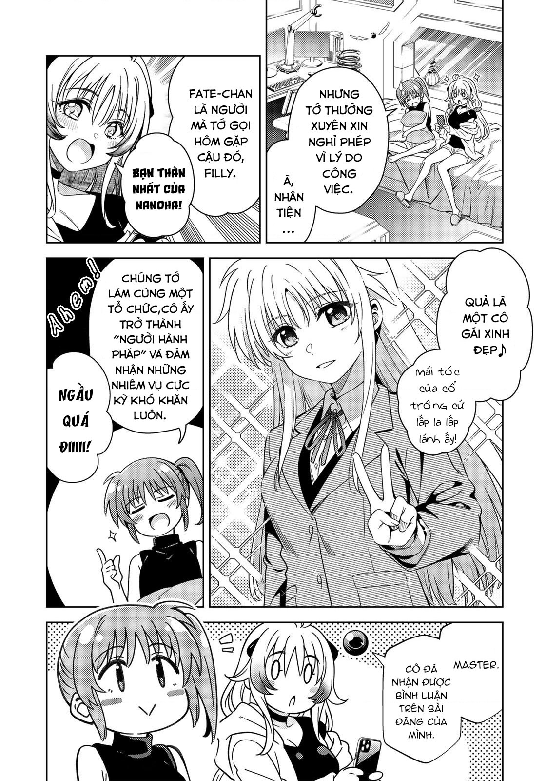 đọc truyện Mahou Shoujo Lyrical Nanoha Exceeds Chương 3.1 ảnh 11 tại Thiên Thai Truyện