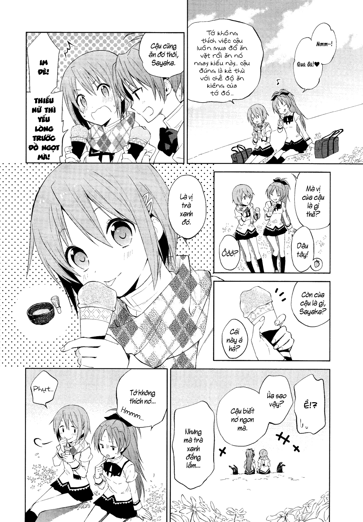 đọc truyện [mahou Shoujo Madoka★magica] Cuộc Sống Hằng Ngày Của Những Ma Pháp Thiếu Nữ Chương 1 ảnh 4 tại Thiên Thai Truyện