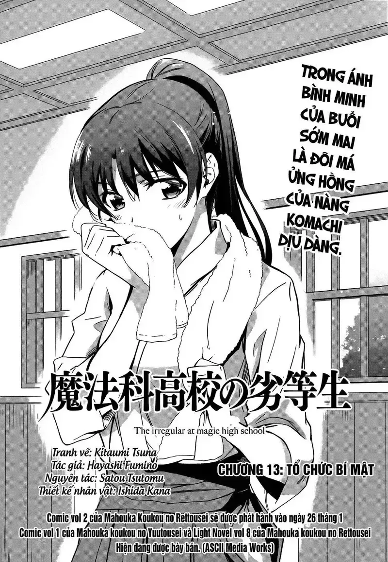 đọc truyện Mahouka Koukou No Rettousei Chương 13 ảnh 2 tại Giả Dược