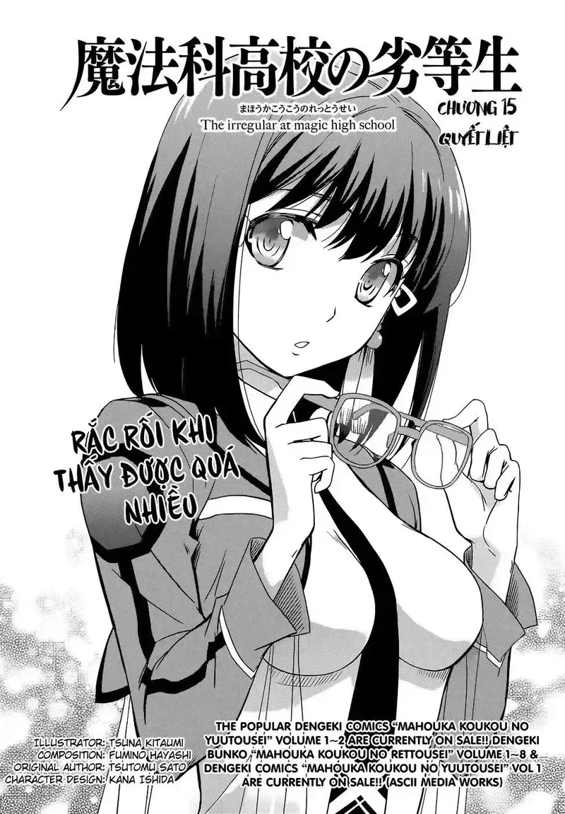 đọc truyện Mahouka Koukou No Rettousei Chương 15 ảnh 2 tại Giả Dược