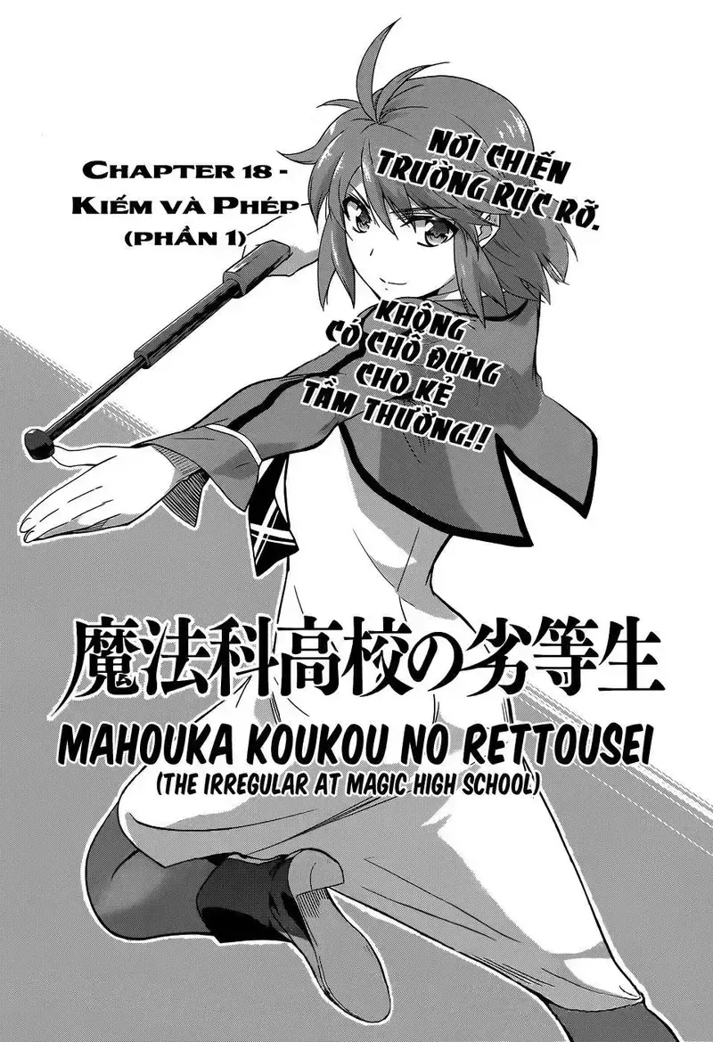 đọc truyện Mahouka Koukou No Rettousei Chương 18 ảnh 2 tại Giả Dược