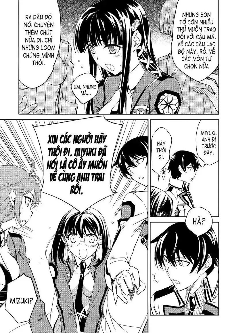 đọc truyện Mahouka Koukou No Rettousei Chương 3 ảnh 34 tại Giả Dược