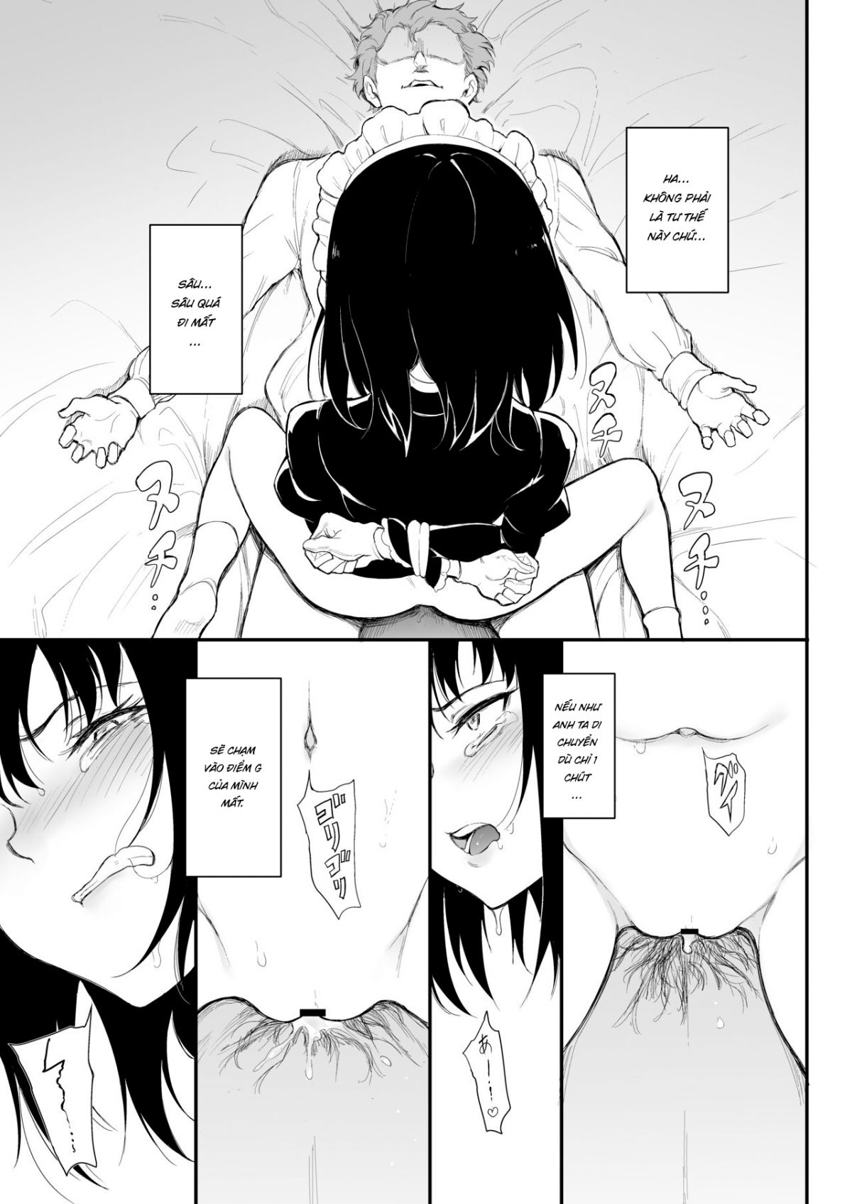 đọc truyện Maid Kyouiku -botsuraku Kizoku Rurikawa Tsubaki Chương 2 ảnh 20 tại Truyện Dạ Ký