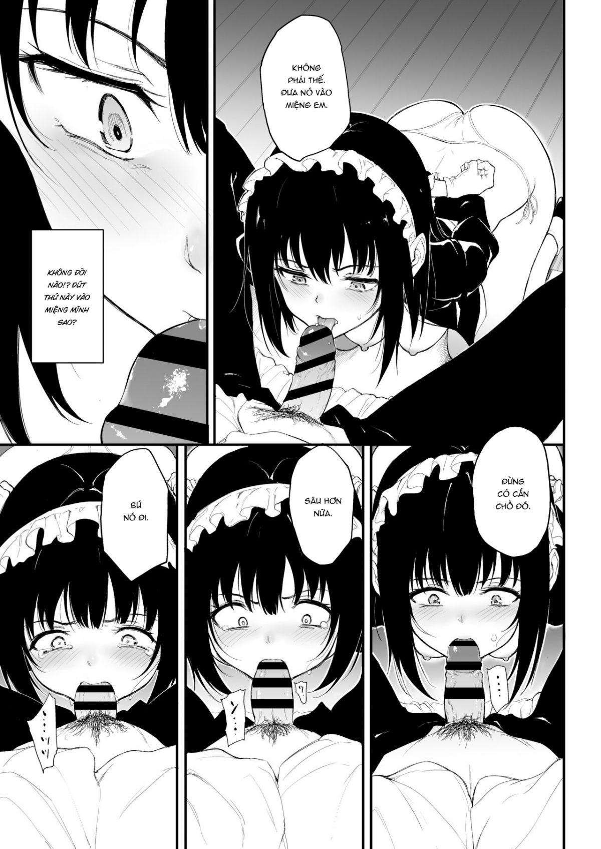 đọc truyện Maid Kyouiku -botsuraku Kizoku Rurikawa Tsubaki Chương 2 ảnh 10 tại Truyện Dạ Ký
