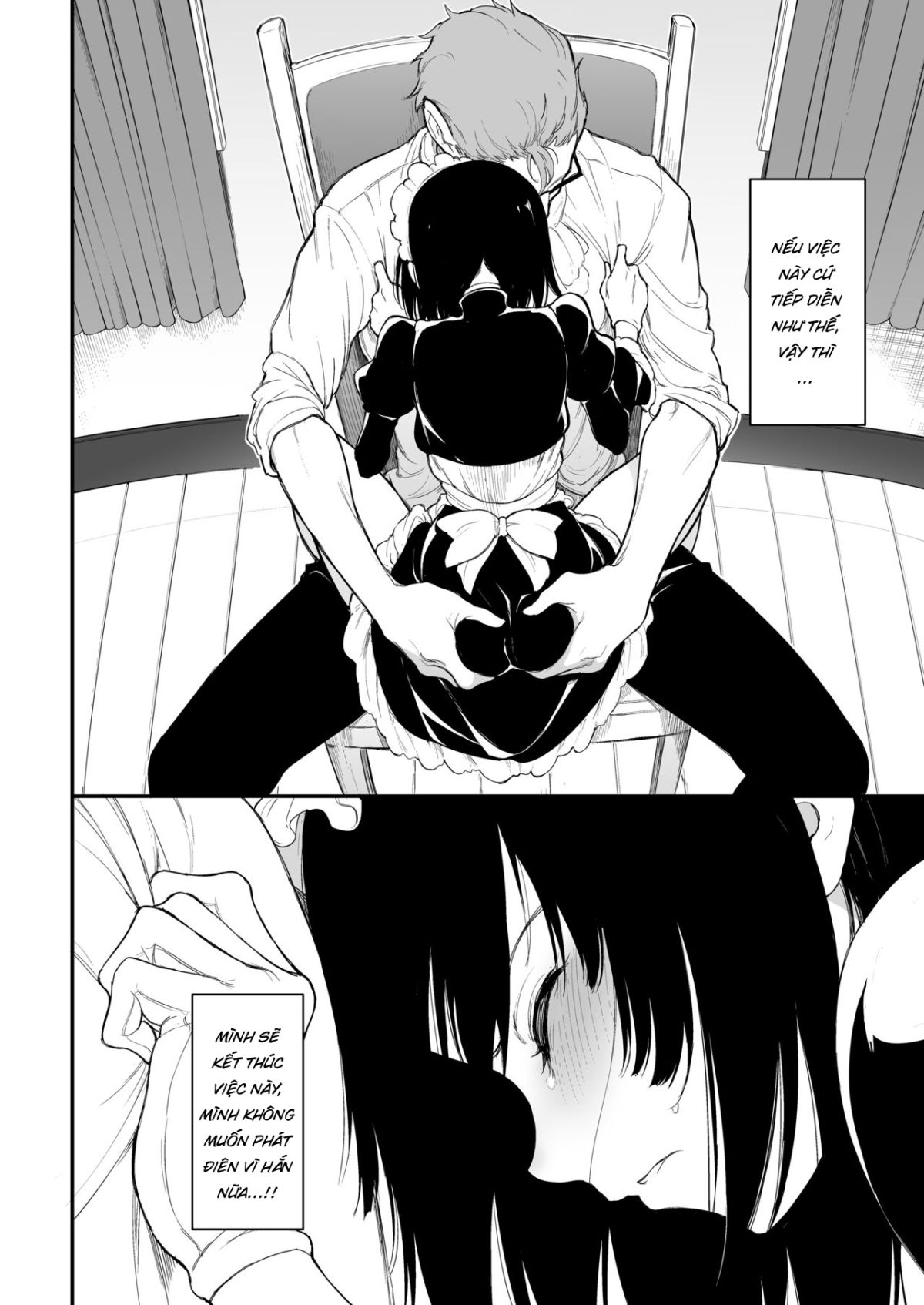 đọc truyện Maid Kyouiku -botsuraku Kizoku Rurikawa Tsubaki Chương 3 ảnh 13 tại Truyện Dạ Ký