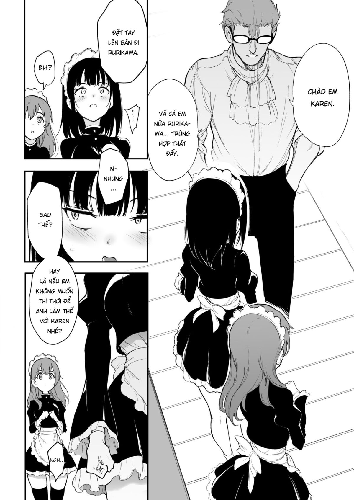 đọc truyện Maid Kyouiku -botsuraku Kizoku Rurikawa Tsubaki Chương 3 ảnh 15 tại Truyện Dạ Ký