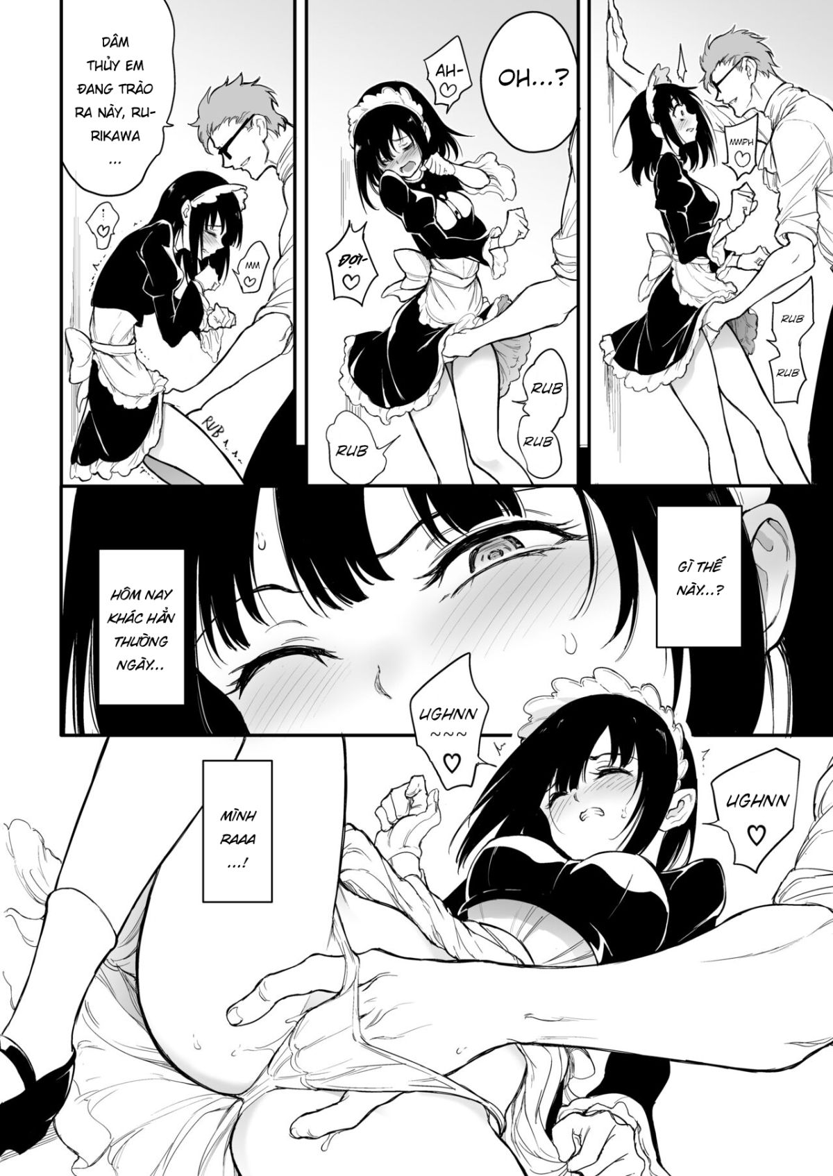 đọc truyện Maid Kyouiku -botsuraku Kizoku Rurikawa Tsubaki Chương 3 ảnh 9 tại Truyện Dạ Ký
