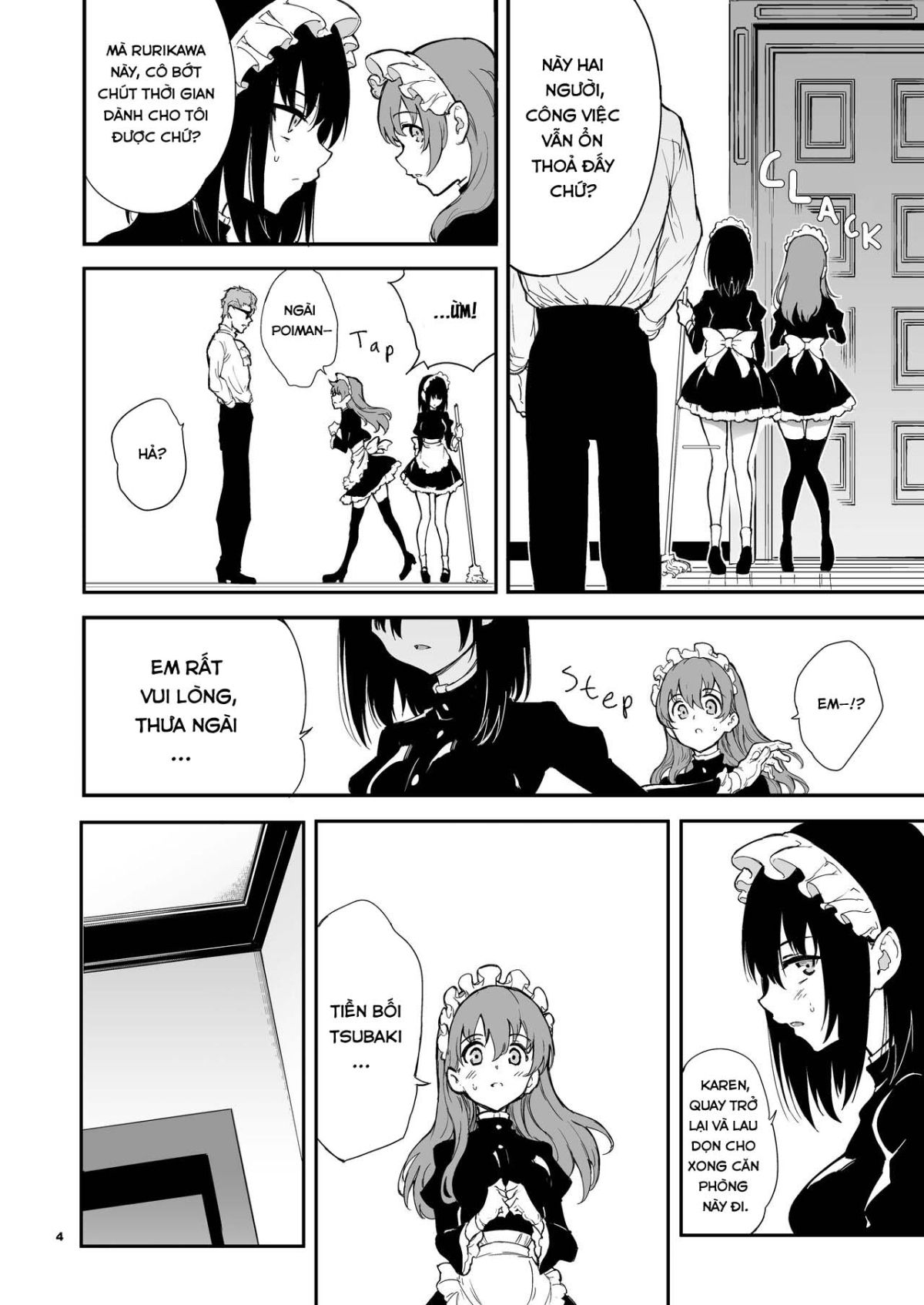 đọc truyện Maid Kyouiku -botsuraku Kizoku Rurikawa Tsubaki Chương 4 ảnh 4 tại Truyện Dạ Ký