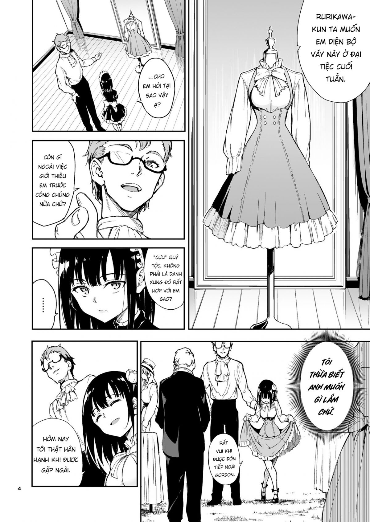 đọc truyện Maid Kyouiku -botsuraku Kizoku Rurikawa Tsubaki Chương 5 ảnh 5 tại Truyện Dạ Ký