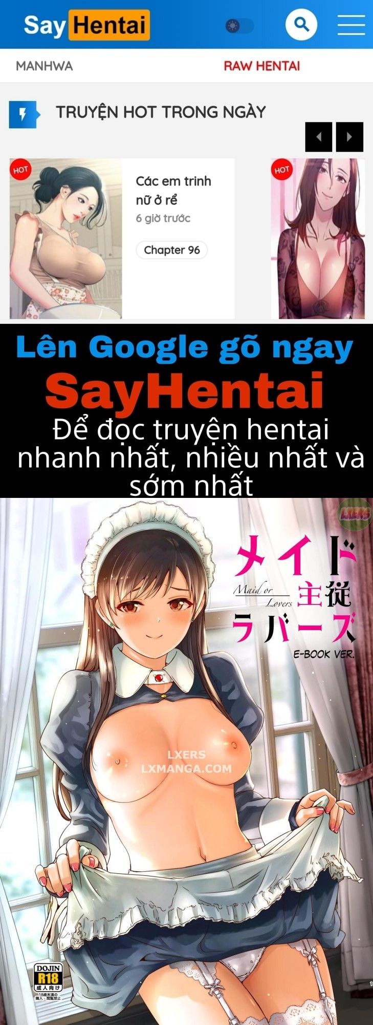 đọc truyện Maid Shujuu Lovers Oneshot ảnh 1 tại Giả Dược