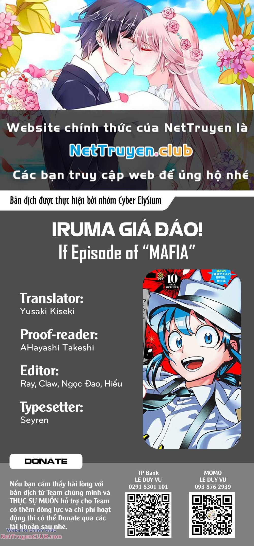 đọc truyện Mairimashita! Iruma-kun: If Episode Of Mafia Chương 1 ảnh 2 tại Thiên Thai Truyện