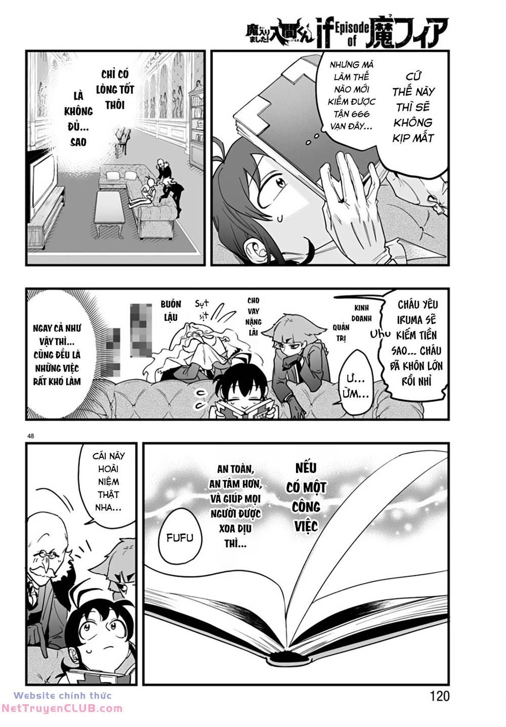 đọc truyện Mairimashita! Iruma-kun: If Episode Of Mafia Chương 2 ảnh 50 tại Thiên Thai Truyện