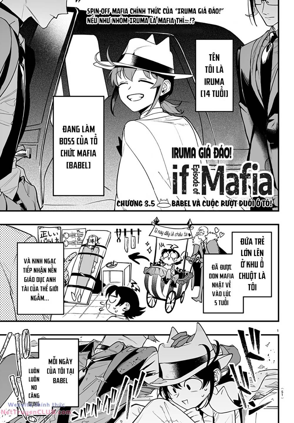đọc truyện Mairimashita! Iruma-kun: If Episode Of Mafia Chương 3.5 ảnh 3 tại Thiên Thai Truyện