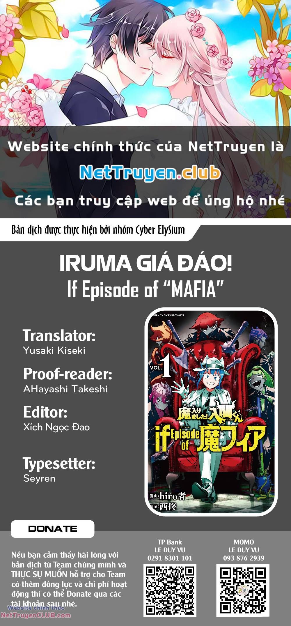 đọc truyện Mairimashita! Iruma-kun: If Episode Of Mafia Chương 3.6 ảnh 2 tại Thiên Thai Truyện