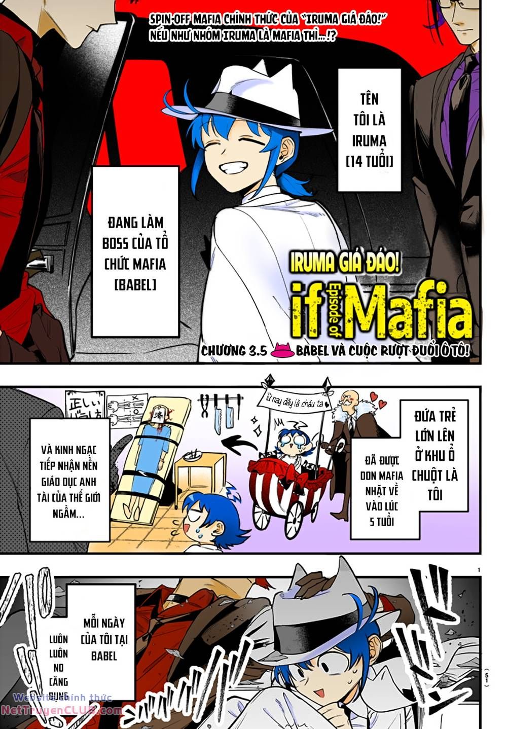 đọc truyện Mairimashita! Iruma-kun: If Episode Of Mafia Chương 3.6 ảnh 3 tại Thiên Thai Truyện