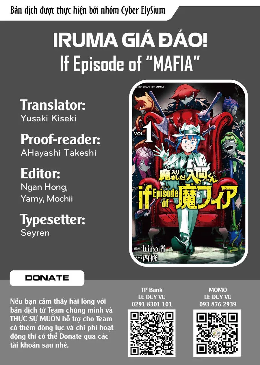 đọc truyện Mairimashita! Iruma-kun: If Episode Of Mafia Chương 5 ảnh 2 tại Thiên Thai Truyện