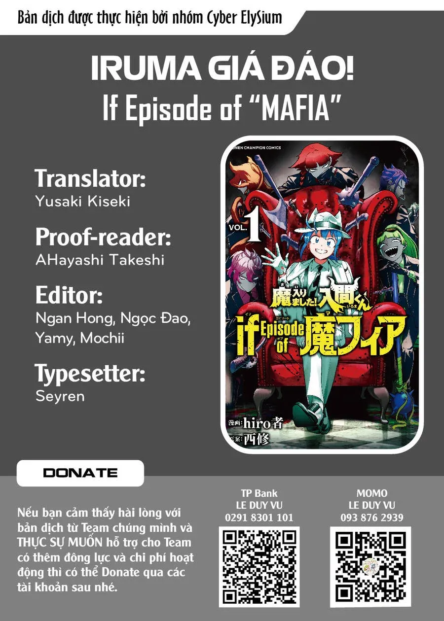 đọc truyện Mairimashita! Iruma-kun: If Episode Of Mafia Chương 6 ảnh 2 tại Thiên Thai Truyện