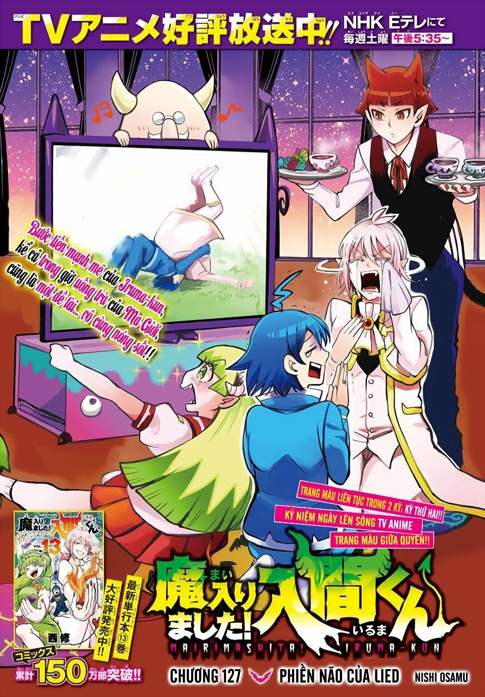 đọc truyện Mairimashita! Iruma-kun Chương 127 ảnh 5 tại Thiên Thai Truyện