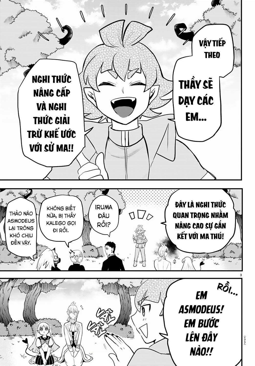 đọc truyện Mairimashita! Iruma-kun Chương 217 ảnh 6 tại Thiên Thai Truyện