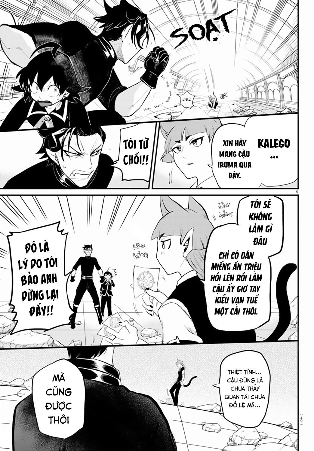 đọc truyện Mairimashita! Iruma-kun Chương 218 ảnh 7 tại Thiên Thai Truyện