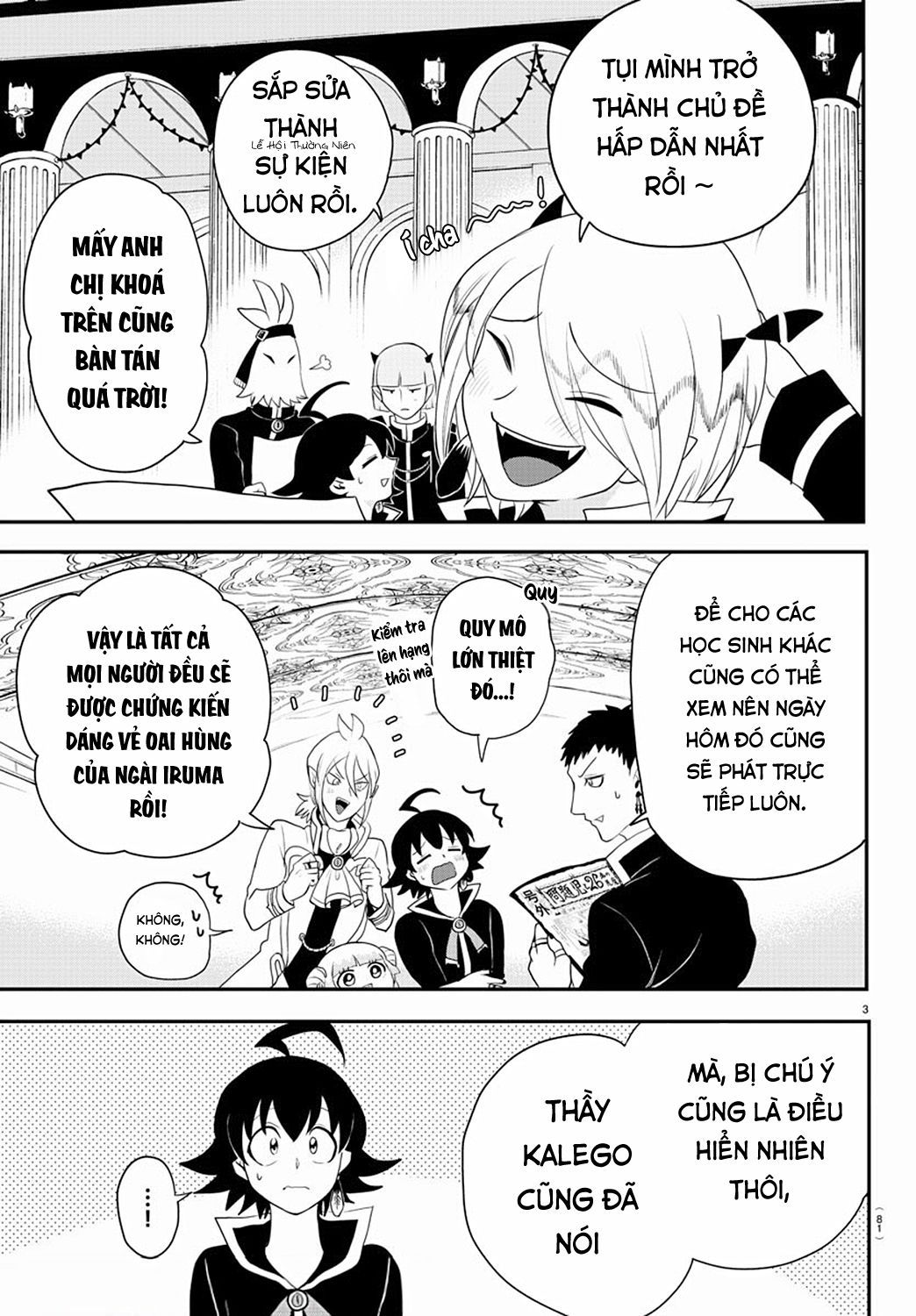 đọc truyện Mairimashita! Iruma-kun Chương 224 ảnh 6 tại Thiên Thai Truyện