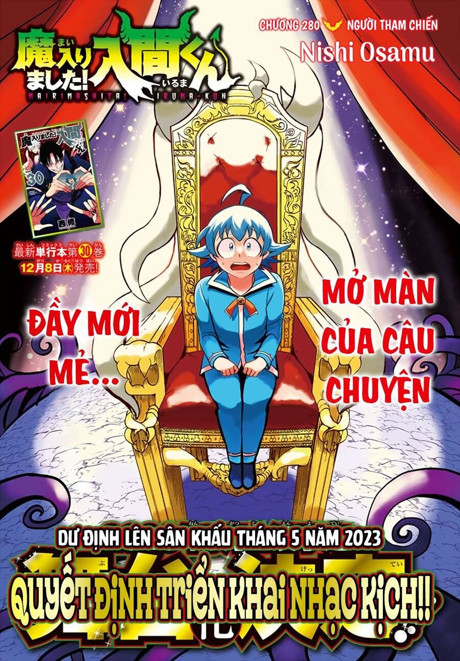 đọc truyện Mairimashita! Iruma-kun Chương 280 ảnh 5 tại Thiên Thai Truyện