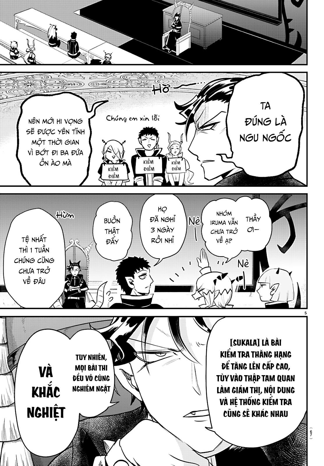 đọc truyện Mairimashita! Iruma-kun Chương 360 ảnh 9 tại Thiên Thai Truyện