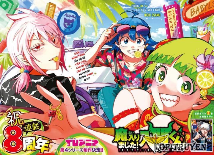 đọc truyện Mairimashita! Iruma-kun Chương 386 ảnh 4 tại Thiên Thai Truyện