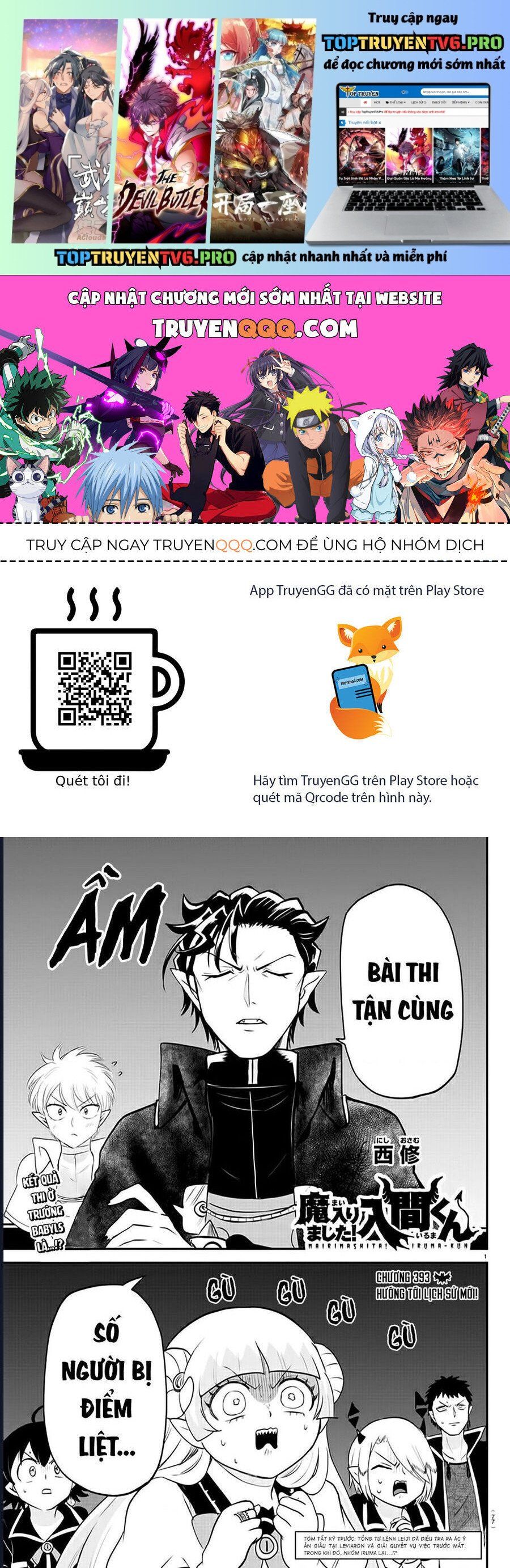 đọc truyện Mairimashita! Iruma-kun Chương 393 ảnh 3 tại Thiên Thai Truyện