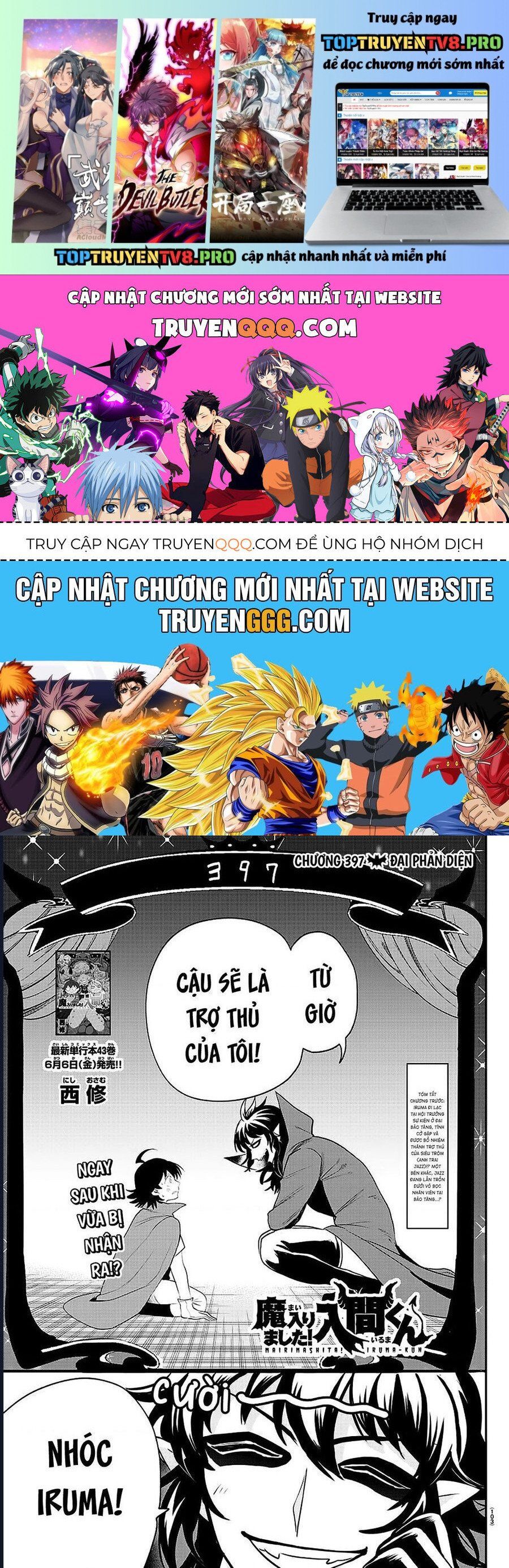 đọc truyện Mairimashita! Iruma-kun Chương 397 ảnh 3 tại Thiên Thai Truyện