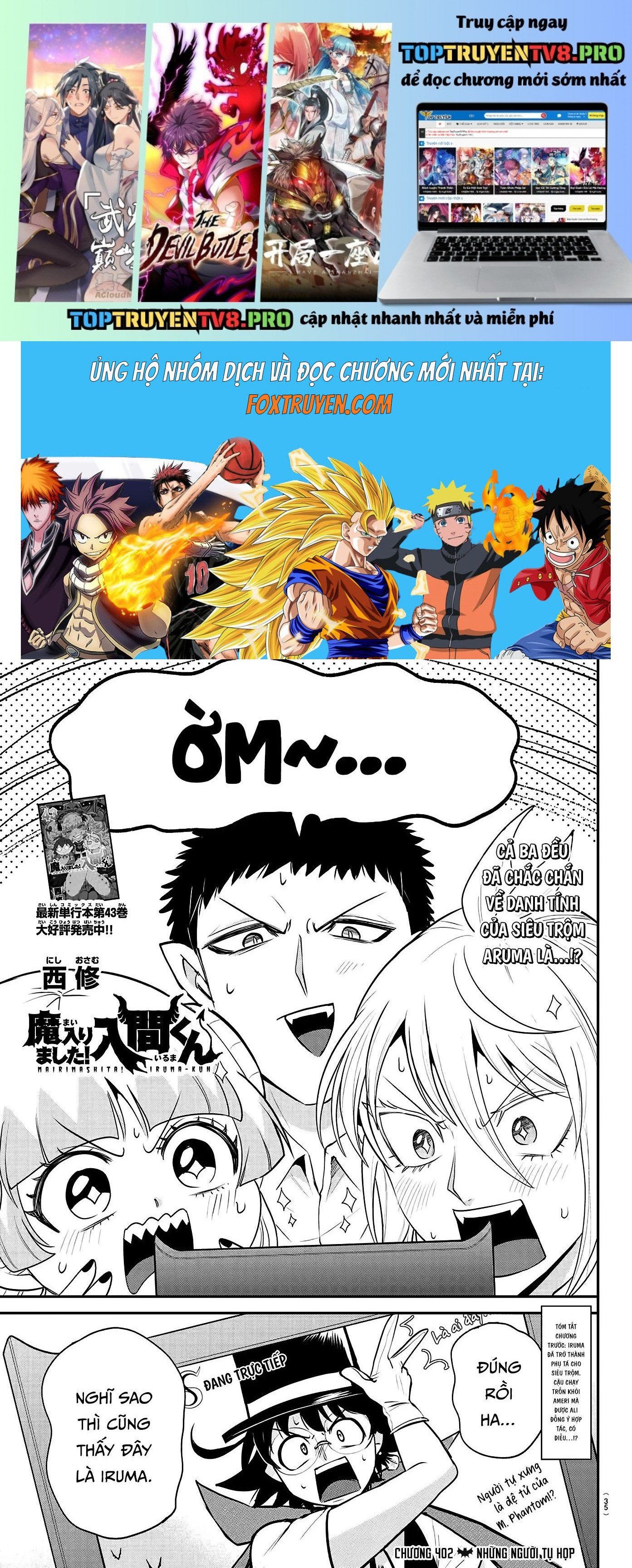 đọc truyện Mairimashita! Iruma-kun Chương 402 ảnh 3 tại Thiên Thai Truyện